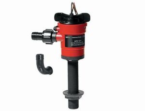 送料無料 ジョンソン JOHNSON ライブウェル エアレーター ポンプ ストレート型 750GPH Livewell Aerator Pump Inline #28702