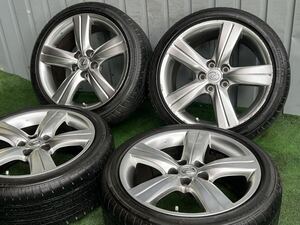 レクサスGS350純正 18インチホイール／BRIDGESTONE タイヤ 245/40RF18 93Y (18x8J +45) レクサスGS450H GS430 GS460 クラウンレクサスIS