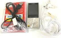 SONY ウォークマン A20シリーズ 64GB ハイレゾ音源対応 ノイズキャンセリング機能搭載イヤホン付属 2015年モデル シルバー NW-A27HN SM_画像3