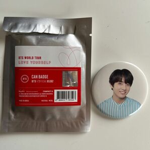 ジョングク グク 缶バッジ 缶バッチ ラブユアセルフ LYS LOVEYOURSELF グッズ MD