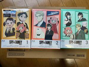 【新品同様品】『SPY×FAMILY』Season 2 Vol.1～Vol.3の全3巻セット 初回生産限定版 Blu-ray