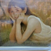 【真作】杉山慎一郎　油彩画　Ｆ１０　美人画　美少女画　リアリズム_画像3