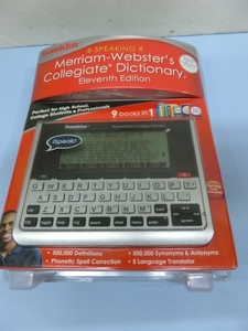 ■Franklin SCD-1890 電子辞書 Speaking Merriam Websters Collegiate Dictionary USED 94614■！！