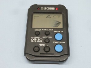 ■BOSS DB-30 メトロノーム Dr. Beat ボス ドクタービート 電子メトロノーム ボタン電池付き 動作品 94188■！！