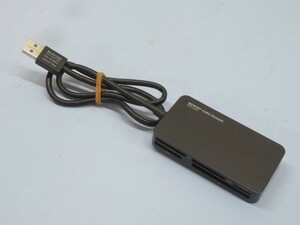 #ELECOM MR3-A006 memory card Leader black Elecom USB3.0/USB2.0 PC supplies USED 94190#!!