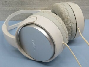 ■SONY MDR-XD150 ヘッドホン ホワイト ソニー ステレオヘッドフォン オーバーヘッド型 動作品 94219■！！