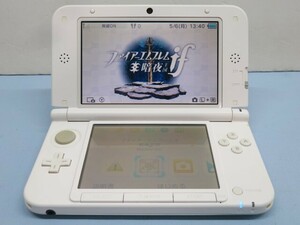 ファイアーエンブレムif暗夜王国◇◇任天堂 Nintendo ニンテンドー 3DSLL 本体 エメラルドグリーン ソフト付き USED 94295◇◇