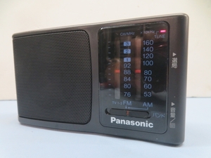 ★Panasonic RF-U36 2バンドラジオ FM/AM パナソニック 電池付き 動作品 94388★！！