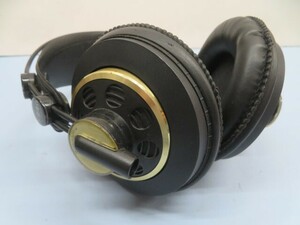 ★AKG K240 ヘッドホン アーカーゲー AVケーブル付き 動作品 94455★！！