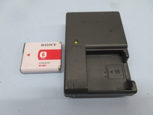 ★SONY NP-BG1 バッテリー 充電器 コンパクトデジタルカメラ用 ソニー 動作品 94490★！！