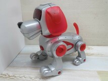 ●●SEGA TOYS 2000 ロボット犬 玩具 シルバー×レッド セガトイズ プーチ POOCH SUPER USED 94619●●！！_画像3