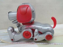 ●●SEGA TOYS 2000 ロボット犬 玩具 シルバー×レッド セガトイズ プーチ POOCH SUPER USED 94619●●！！_画像4