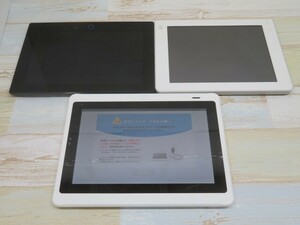 3台セット★Benesse TAB-A05-BD/40S404-01/TAB-A03-BS タブレット チェレンジパッド ベネッセ アダプター付き USED 94713★！！