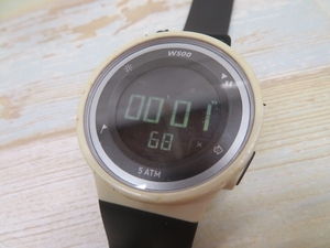 #GEONAUTE W500 спорт часы бег часы кварц батарейка заменена 94741#!!