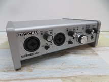 ■TASCAM SERIES 102i USBオーディオインターフェース タスカム MIDIインターフェース オーディオケーブル アダプター付き 94747■！！_画像3