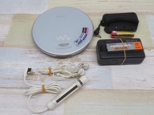 CD-R/RW/MP3*SONY D-NE730 portable CD player Sony remote control / nickel battery / battery with charger . operation goods 94851*!!