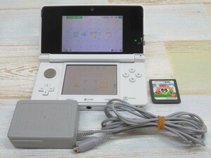  soft attaching *3DS game equipment pure white Ver.9.4.0-21J Tamagotchi. bubble wrap .....Nintendo Nintendo operation goods 94903*!!