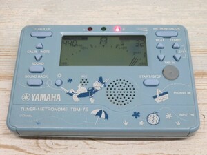 *YAMAHA TDM-75 тюнер / метроном Disney Donald Duck Yamaha Disney с батарейкой рабочий товар 94912*!!