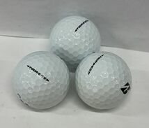 G246-I43-2063 ◎ BRIDGESTONE GOLF ブリヂストン ゴルフ TOUR B XS WHITE ホワイト ゴルフボール 3個入り ゴルフ用品_画像6