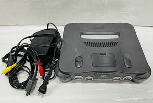 H254-G18-19 任天堂 Nintendo 64 ニンテンドー64 NUS-001 ゲーム機 本体 通電確認済み