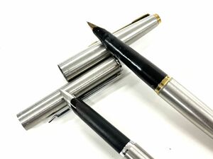 G034-H25-315 ◎ PARKER パーカー 万年筆 2点セット 筆記具 ブランド文具