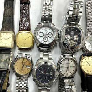 E002-00000 SEIKO ELGIN CITIZEN ORIENT など メンズ 腕時計 20点セット まとめ売り DOLCE EXCEED ACTUS etc.の画像6