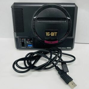 F247-I58-1692 SEGA セガ MEGA DRIVE メガドライブ 16-BIT HAA-2520 ゲーム機 本体 通電のみ確認済の画像1