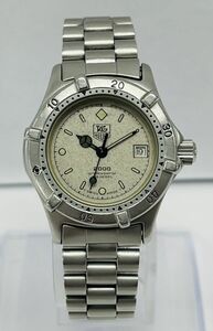 I227-I69-103 * TAG Heuer tag * Heuer 2000 962.208 lady's quartz Date wristwatch 