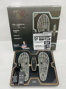 H253-G16-33 FOOT ENERGY フットエナジー PRD-FTE-01 保坂尚希プロデュース 足裏マッサージ 疲労回復 エクササイズ 箱付き 通電確認済み