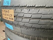 T-76 トーヨー　195/75R15 109/107N LT DELVEX M134 4本セット 2022年製_画像2