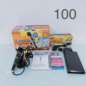 4A100 ON STAGE on stage PK-100GT(N) personal karaoke Mike PK-U1 Gold original box attaching 