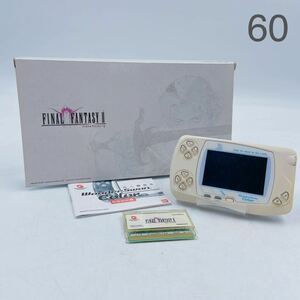 4E059 BANDAI Bandai Wonder Swan WonderSwan color Final Fantasy Ⅱ set 