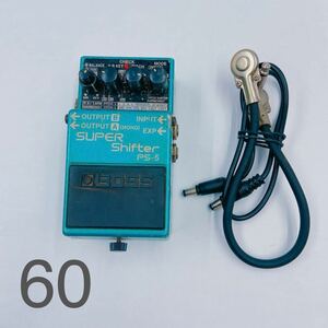 4Ｅ093 BOSS ボス SUPER Shifter PS-5 エフェクター ギター周辺機器 音響機器 