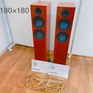 5A045 DENON Denon динамик один на SC-T55SG комплект левый правый чай цвет серия оттенок коричневого с руководством пользователя 