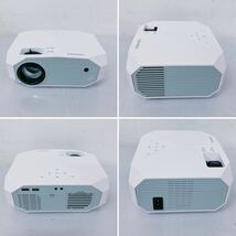 5A029 YOWHICK 小型プロジェクター DP03 1080P LCDビデオ 映像機器 取説付 元箱付 通電確認済_画像2