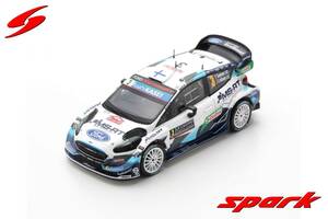 ■スパークモデル 1/43 2020 フォードフィエスタ WRC #3 T.スニネン ラリーモンテカルロ