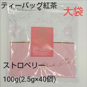 SAARAストロベリー ティーバッグ紅茶 大袋100g