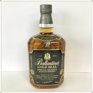 ○ 未開栓 バランタイン 12年 スコッチウイスキー 1L 43％ Ballantines