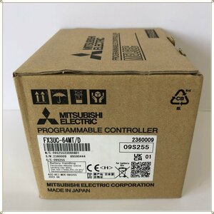 ○ 未使用 三菱 FX3UC-64MT/D MITSUBISHI PROGRAMMABLE CONTROLLER MELSEC 0521A 。