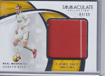 2018-19 Panini Immaculate Collection - Game Day Swatches #GS-GB - Gareth Bale /99_画像1