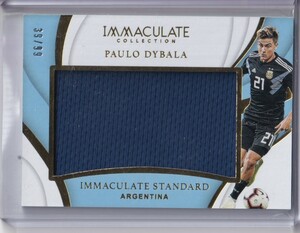 2018-19 Panini Immaculate Collection - Immaculate Standard #IS-PD - Paulo Dybala /99