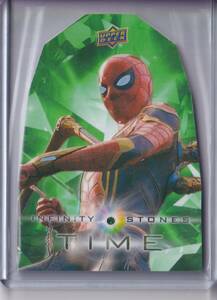 2018 Upper Deck Marvel Avengers Infinity War - Time Stones - Diamond Relics #GT4 - Iron Spider /49