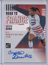 2018-19 Panini Donruss - Road to France Autographs #RF-CD - Crystal Dunn_画像1