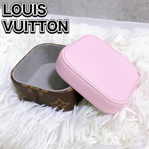 美品 LOUIS VUITTON モノグラム キャンパス ボワットカミーユPM ローズ ルイヴィトン 小物入れ ジュエリーボックス