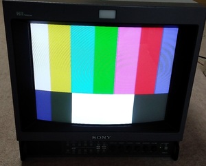 SONY PVM-14M4J business use video monitor PVM-14M4J operation excellent 