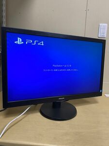 PHILIPS 243V5Q 24インチ液晶モニターps4対応内蔵スピ-カー