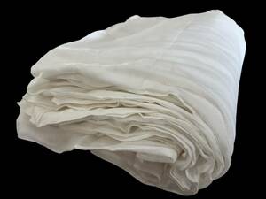 未使用 ドビー織 布おむつ 31枚まとめて リメイク素材 古布 布オムツ 生地 無地 輪っかの布