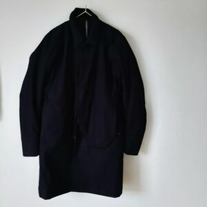 アークテリクス　Galvanic IS Coat　ガルバニック　コート　黒 ステンカラーコート　ヴィランス　ロ　ブラック　メンズ