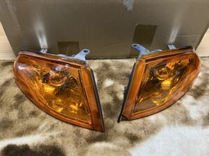 BNR32 crystal turn signal orange left right Junk hcr32 R32 Skyline 