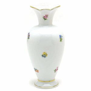 Art hand Auction Herend Millefleurs 1, Vase 000 Fleurs (07053) Vase décoratif en porcelaine peinte à la main, vase à fleurs, vase, base, ornement, fait en Hongrie, tout neuf, Herend, meubles, intérieur, Accessoires intérieurs, vase